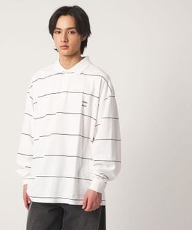 CITEN/＜CITEN＞ピンボーダーポロシャツ/ポロシャツ