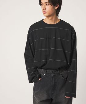 CITEN/＜CITEN＞ピンボーダーロンT/Tシャツ / カットソー