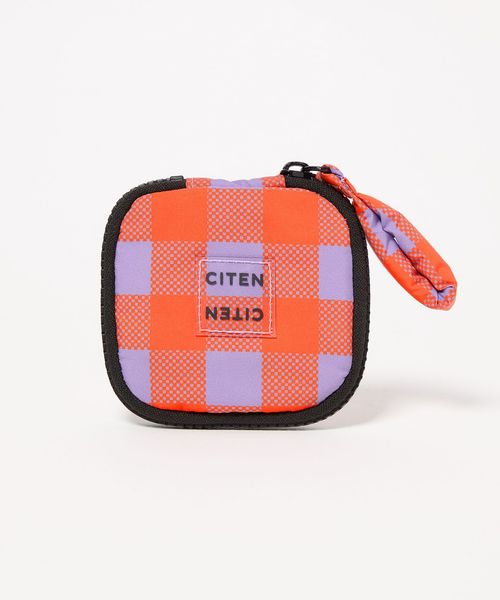 CITEN/＜CITEN＞クリアロゴアクセミニポーチチェック/ポーチ