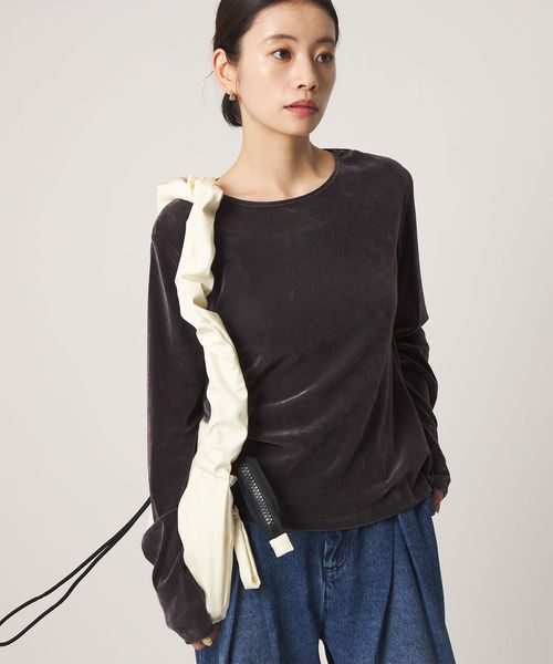 CITEN/＜CITEN＞シアーフロッキートップ/Tシャツ / カットソー