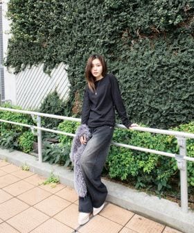 CITEN/＜CITEN＞ツイストバギーデニム/デニムパンツ