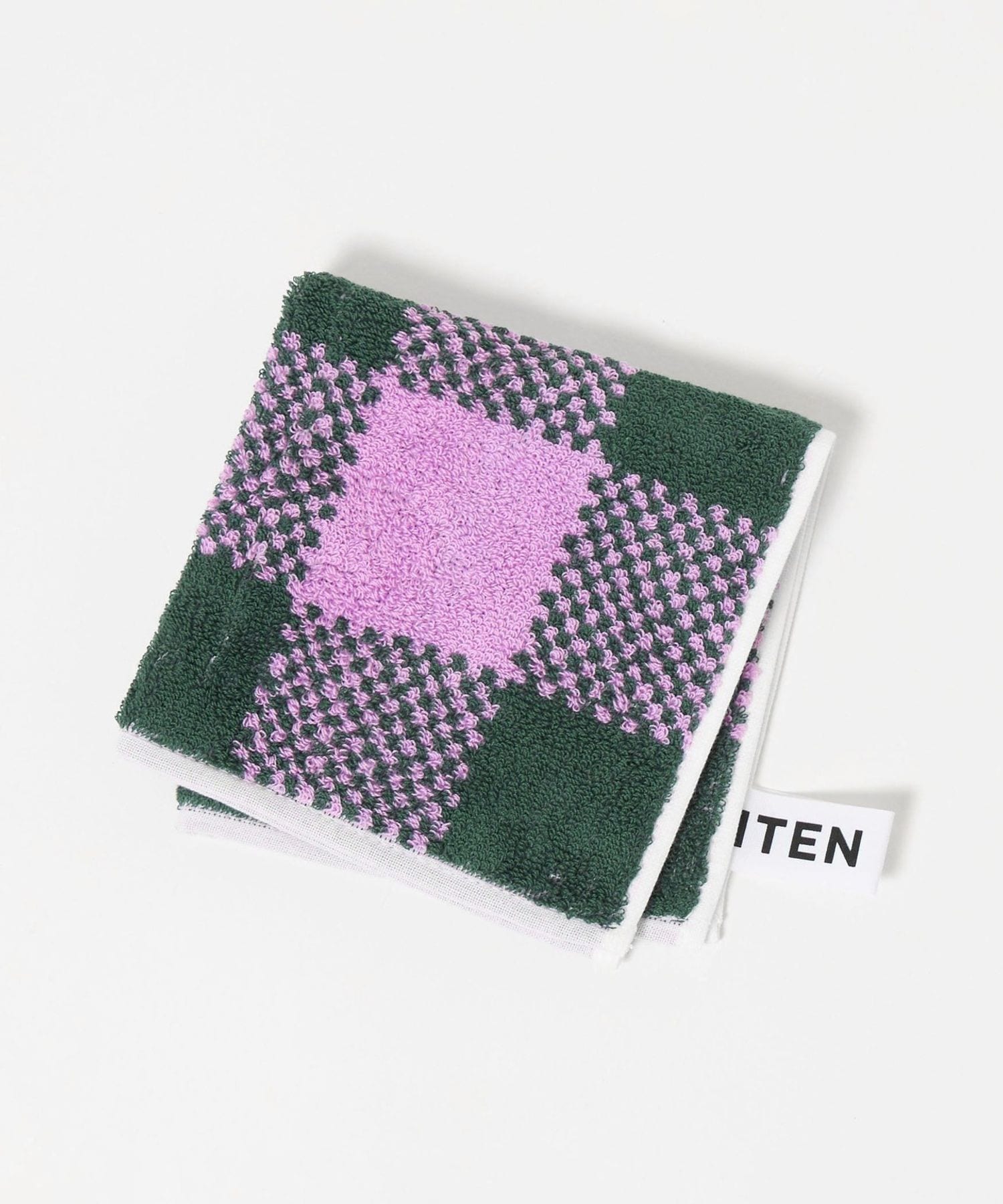 CITEN＞ハンドタオルブロックチェック