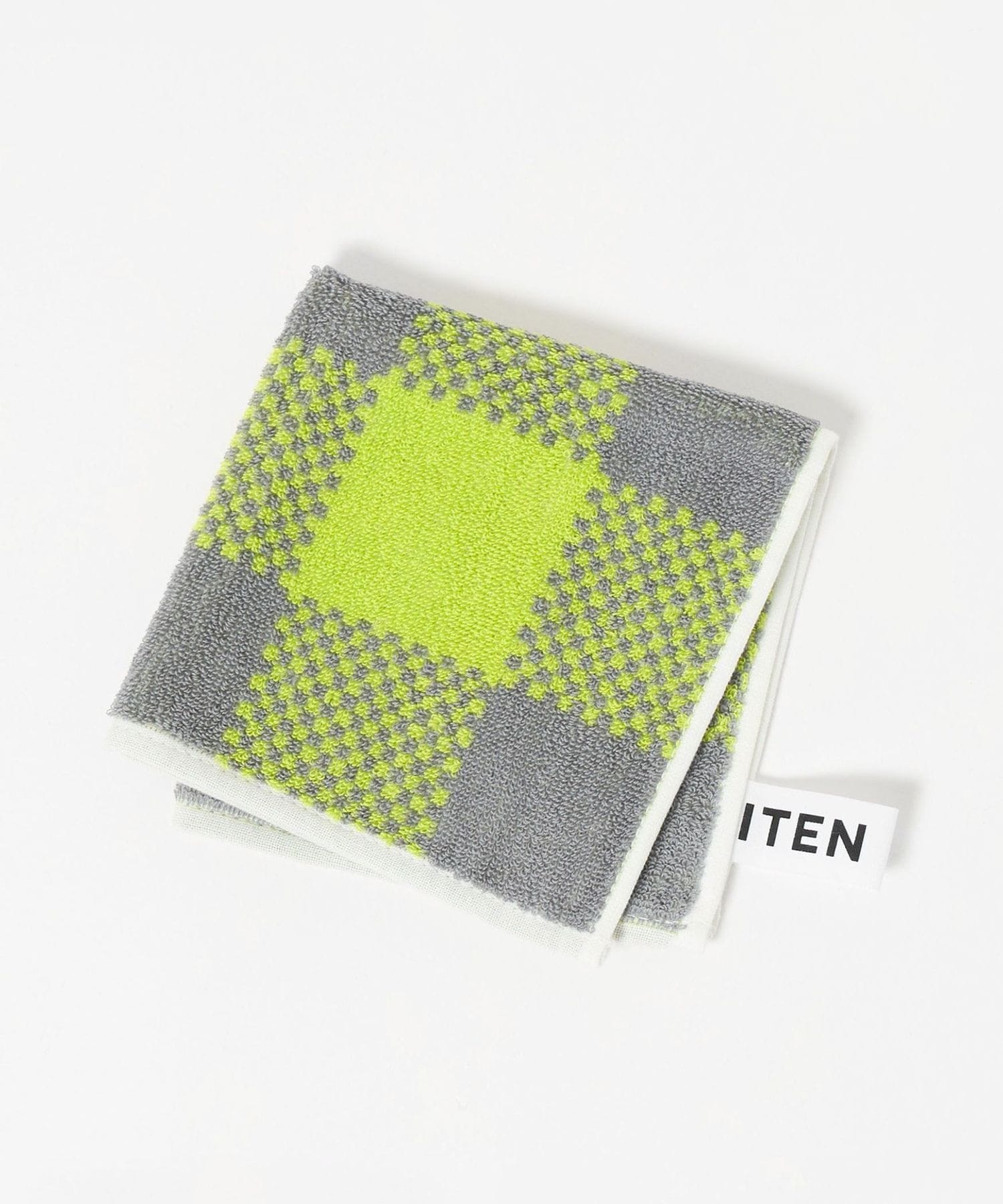 CITEN＞ハンドタオルブロックチェック