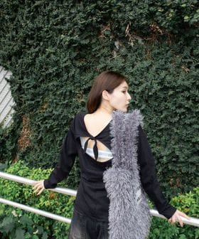 CITEN/＜CITEN＞バックシャンホルターネックトップ/Tシャツ / カットソー
