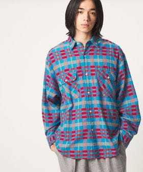 CITEN/＜CITEN＞ネルチェックシャツ/シャツ / ブラウス