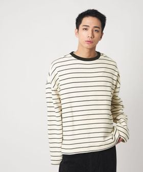 CITEN/＜CITEN＞ボーダーリンガースウェット/Tシャツ / カットソー