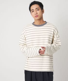 CITEN/＜CITEN＞ボーダーリンガースウェット/Tシャツ / カットソー