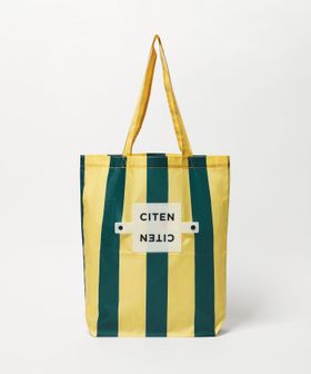 CITEN/＜CITEN＞くるくるパッチンストライプトート/エコバッグ