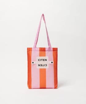 CITEN/＜CITEN＞くるくるパッチンストライプトートS/エコバッグ
