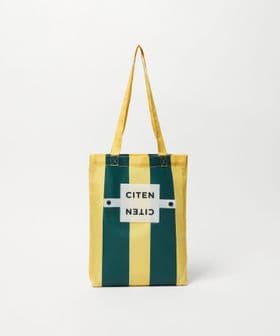 CITEN/＜CITEN＞くるくるパッチンストライプトートS/エコバッグ