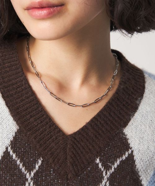 CITEN/＜CITEN＞ステンレススリムチェーンネックレス/ネックレス