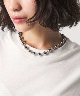 CITEN/＜CITEN＞ステンレスビッグボールチェーンネックレス/ネックレス