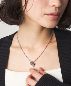 CITEN/＜CITEN＞ダブルハートボールチェーンネックレス/ネックレス