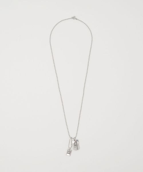 CITEN/＜CITEN＞ダブルプレートネックレス/ネックレス