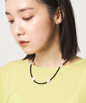 CITEN/＜CITEN＞フラワーモチーフビーズネックレス/ネックレス