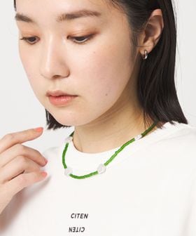 CITEN/＜CITEN＞フラワーモチーフビーズネックレス/ネックレス