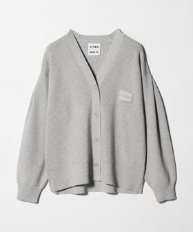 CITEN/＜CITEN＞ロゴニットVネックカーディガン/カーディガン / ボレロ