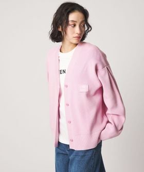 CITEN/＜CITEN＞ロゴニットVネックカーディガン/カーディガン / ボレロ