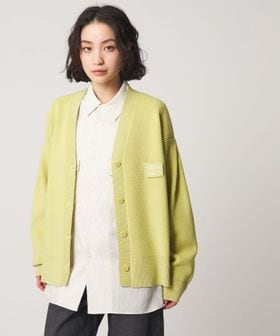 CITEN/＜CITEN＞ロゴニットVネックカーディガン/カーディガン / ボレロ