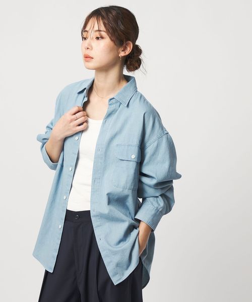 CITEN/＜CITEN＞ライトデニムシャツ/シャツ / ブラウス
