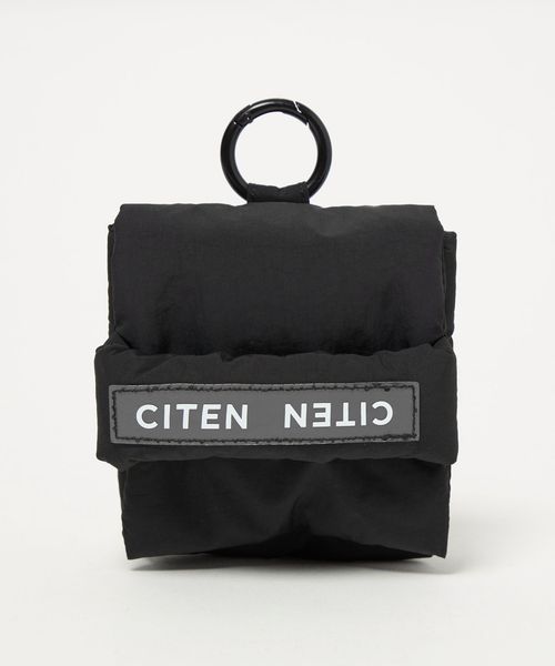 CITEN/＜CITEN＞パデッドフラップポーチチャーム/ポーチ
