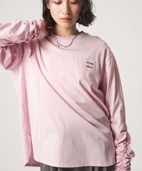 CITEN/＜CITEN＞ロゴシャーリングチュニックトップ/Tシャツ / カットソー