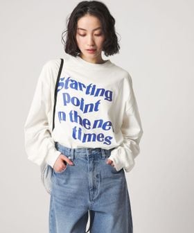 CITEN/＜CITEN＞ビッグロゴグラフィックロンT/Tシャツ / カットソー