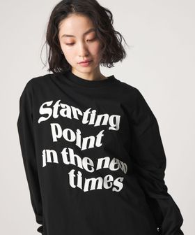 CITEN/＜CITEN＞ビッグロゴグラフィックロンT/Tシャツ / カットソー