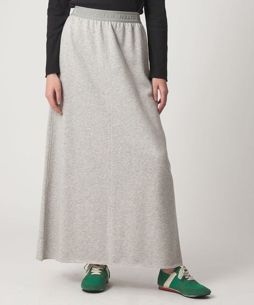 CITEN/＜CITEN＞スウェットロゴスカート/ミモレ / ロング