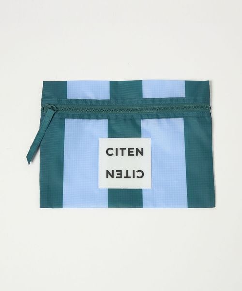 CITEN/＜CITEN＞フラットポーチストライプ/ポーチ
