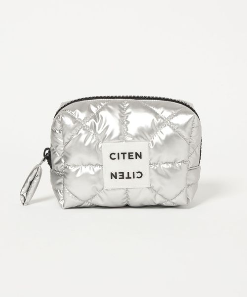 CITEN/＜CITEN＞パデッドスクエアジップポーチ/ポーチ