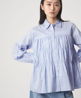 CITEN/＜CITEN＞シャーリングシャツ/シャツ / ブラウス