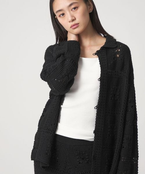 CITEN/＜CITEN＞レースアミニットカーディガン/カーディガン / ボレロ