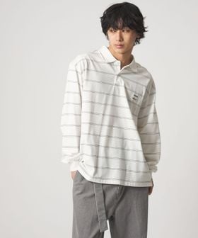 CITEN/＜CITEN＞ピンボーダーポロシャツ/Tシャツ / カットソー