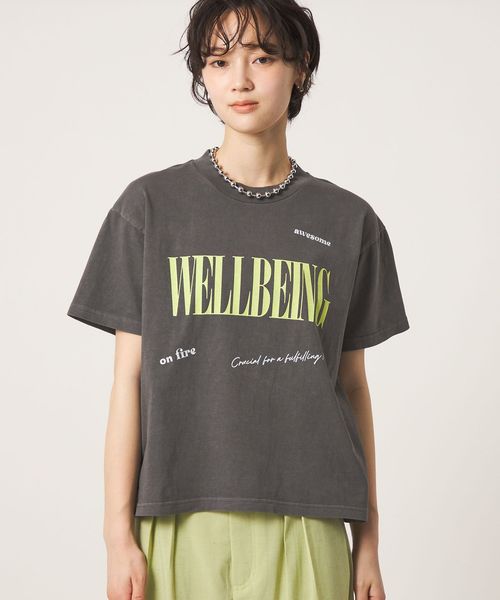 CITEN/＜CITEN＞ピグメントロゴT/Tシャツ / カットソー
