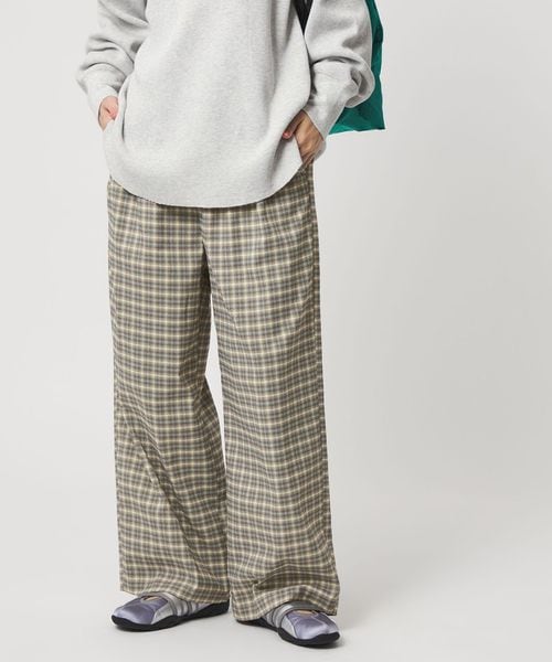 CITEN/＜CITEN＞マルチチェックイージーパンツ/イージーパンツ