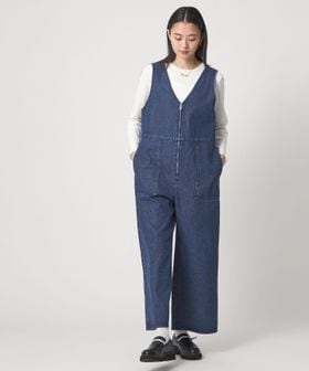 CITEN/＜CITEN＞デニムVネックオールインワン/オーバーオール / オールインワン