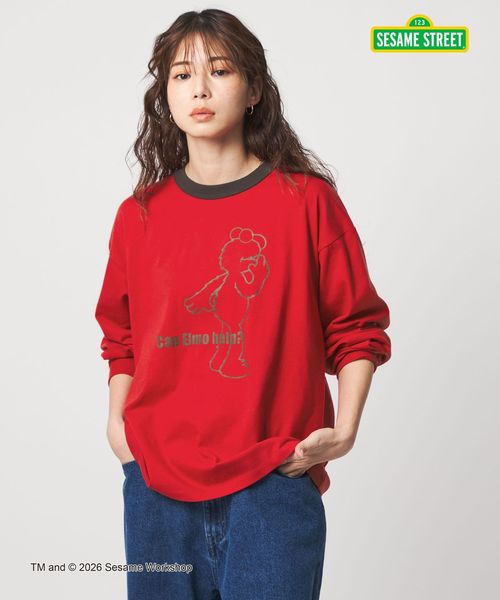 CITEN/【別注】＜セサミストリート meets CITEN＞ リンガーロンT/Tシャツ / カットソー