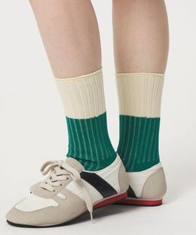 CITEN/＜CITEN＞バイカラーソックス/ソックス / 靴下