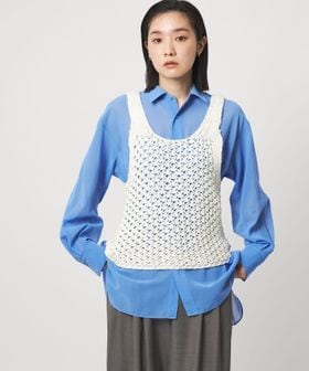 CITEN/＜CITEN＞メッシュニットベスト/ベスト