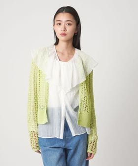 CITEN/＜CITEN＞メッシュニットカーディガン/カーディガン / ボレロ