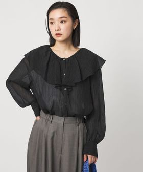 CITEN/＜CITEN＞ヨウリュウフリルブラウス/シャツ / ブラウス