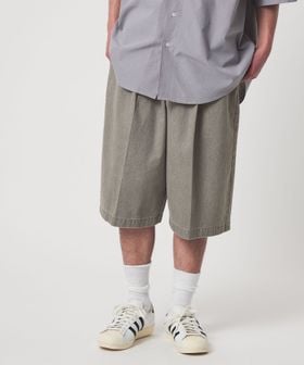 CITEN/＜CITEN＞ウォッシュツイル2プリーツショートパンツ/ショート / ハーフパンツ