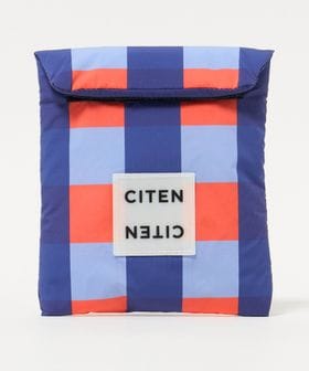 CITEN/＜CITEN＞パデッドチェックポーチMサイズ/ポーチ