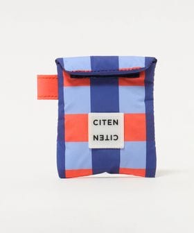 CITEN/＜CITEN＞パデッドチェックポーチSサイズ/ポーチ