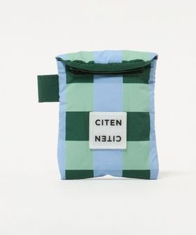 CITEN/＜CITEN＞パデッドチェックポーチSサイズ/ポーチ
