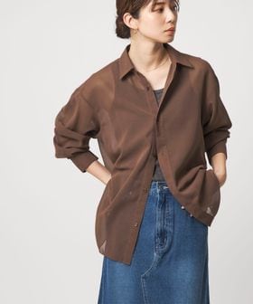 CITEN/＜CITEN＞エッセンシャルシアーシャツ/シャツ / ブラウス