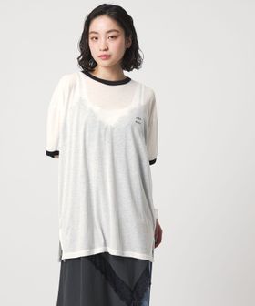 CITEN/＜CITEN＞ロゴリンガーチュニックT/Tシャツ / カットソー