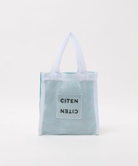 CITEN/＜CITEN＞メッシュバイカラークリアロゴS/トートバッグ