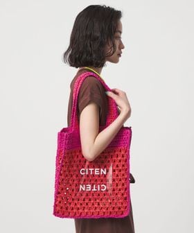 CITEN/＜CITEN＞ペーパーコードバイカラートート/トートバッグ